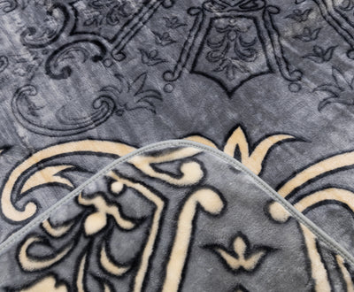 Cloud Blanket Printed (Gray) 3.6KG