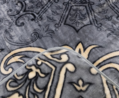 Cloud Blanket Printed (Gray) 3.6KG