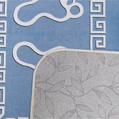 3d digital bathroom mat non