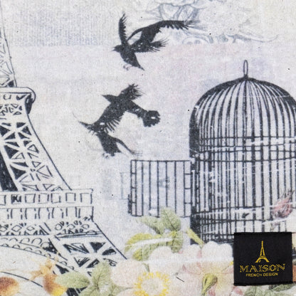 Paris Digital Bathroom Set Non Slip 3Pieces