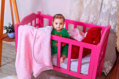بطانية أطفال CozyNest ( وردي )