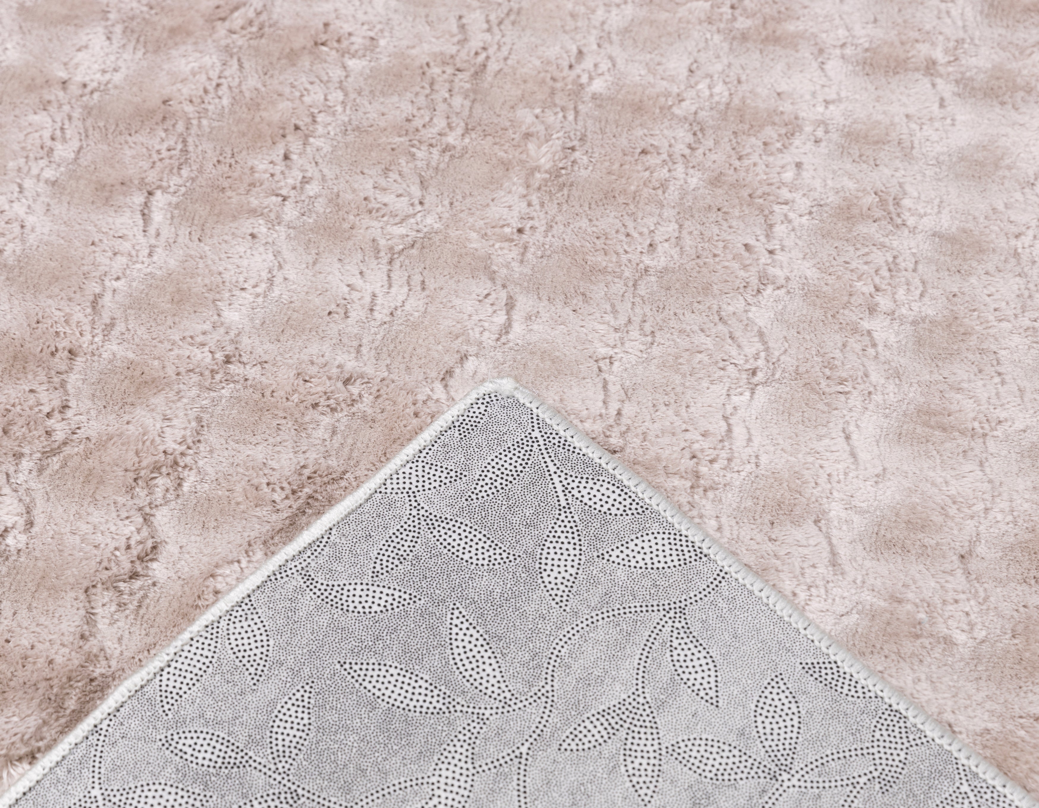 Velvet Piles Carpet Beige
