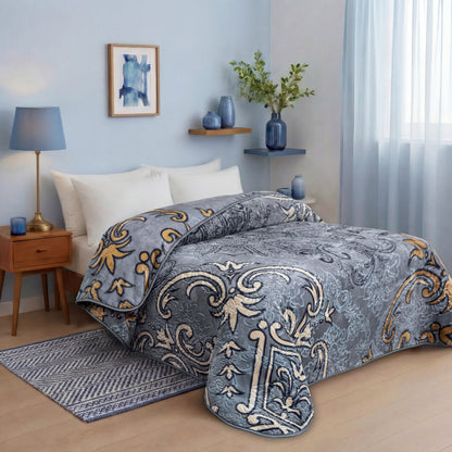Cloud Blanket Printed (Gray) 3.6KG