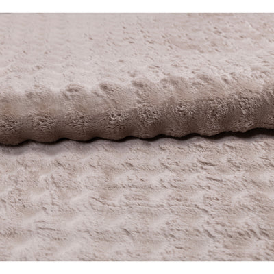 beige velvet piles carpet