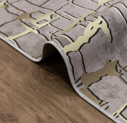 Goldera digital corridor carpet (1x4)