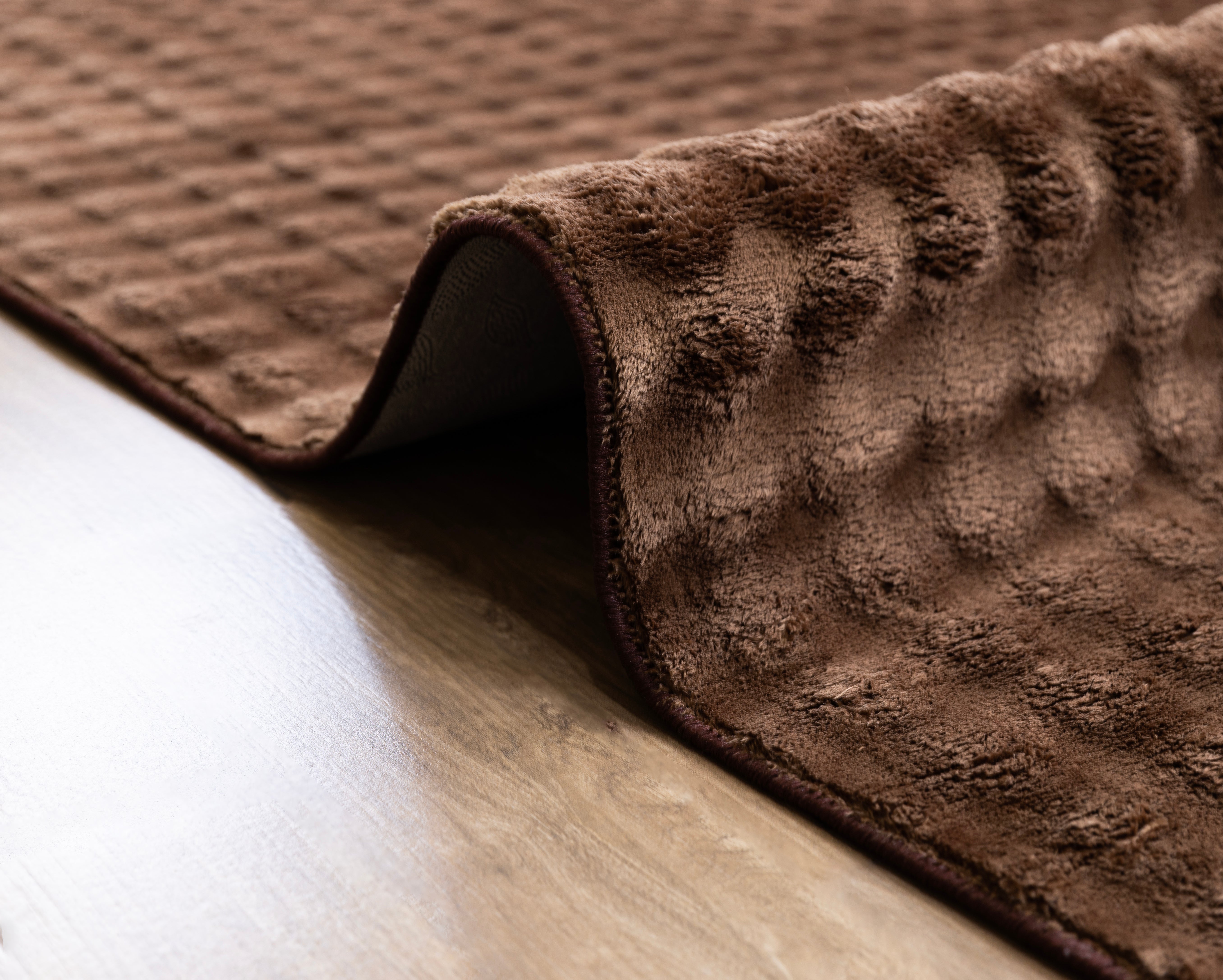 Pyles Velvet Rug - Brown