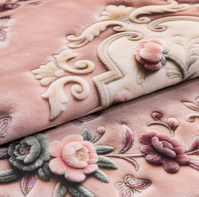 Rose Palace - (Rose) 7D Digital Carpet Printed