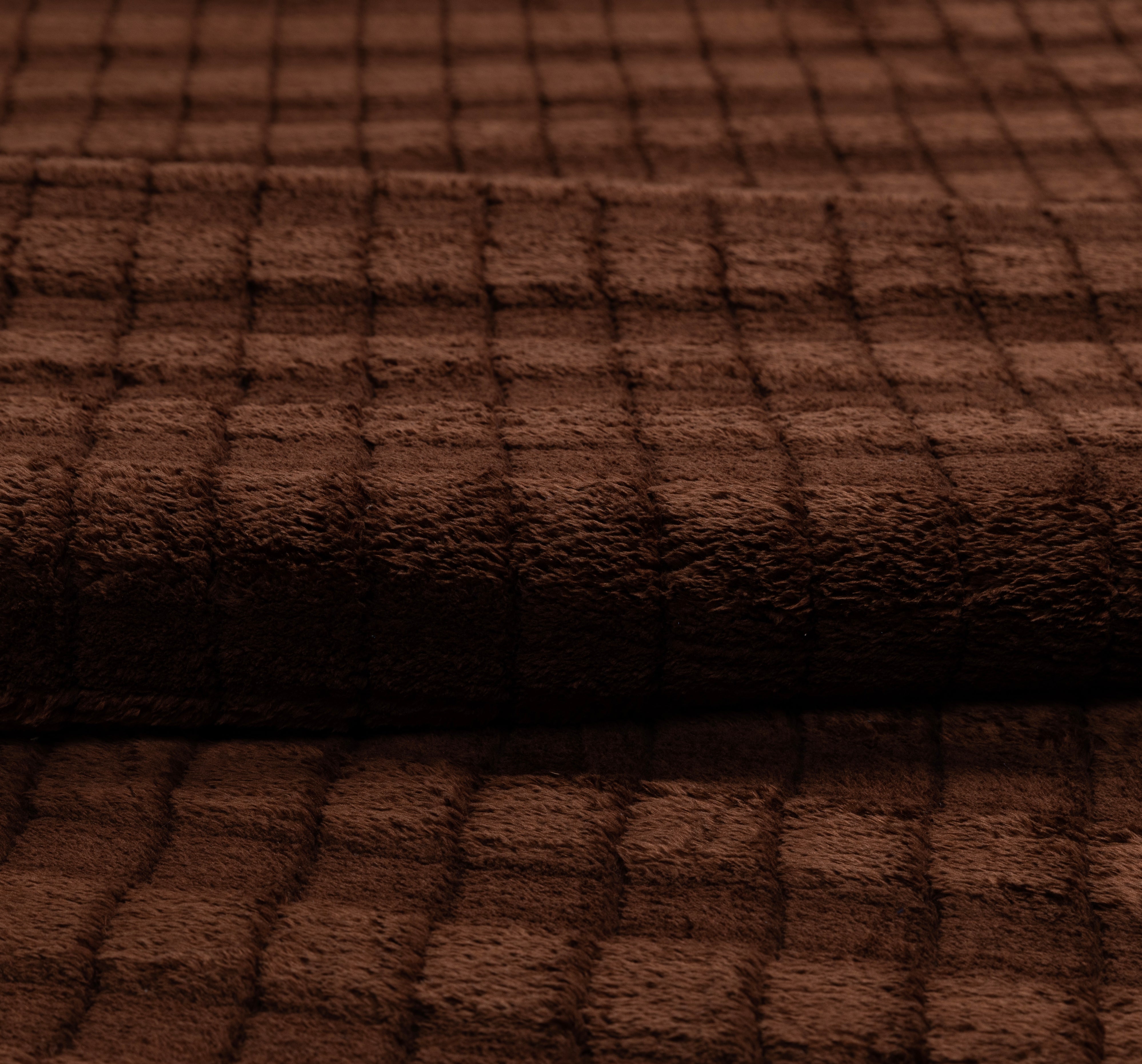 square velvet brown  corridor floor carpet