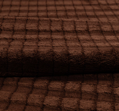 square velvet brown  corridor floor carpet