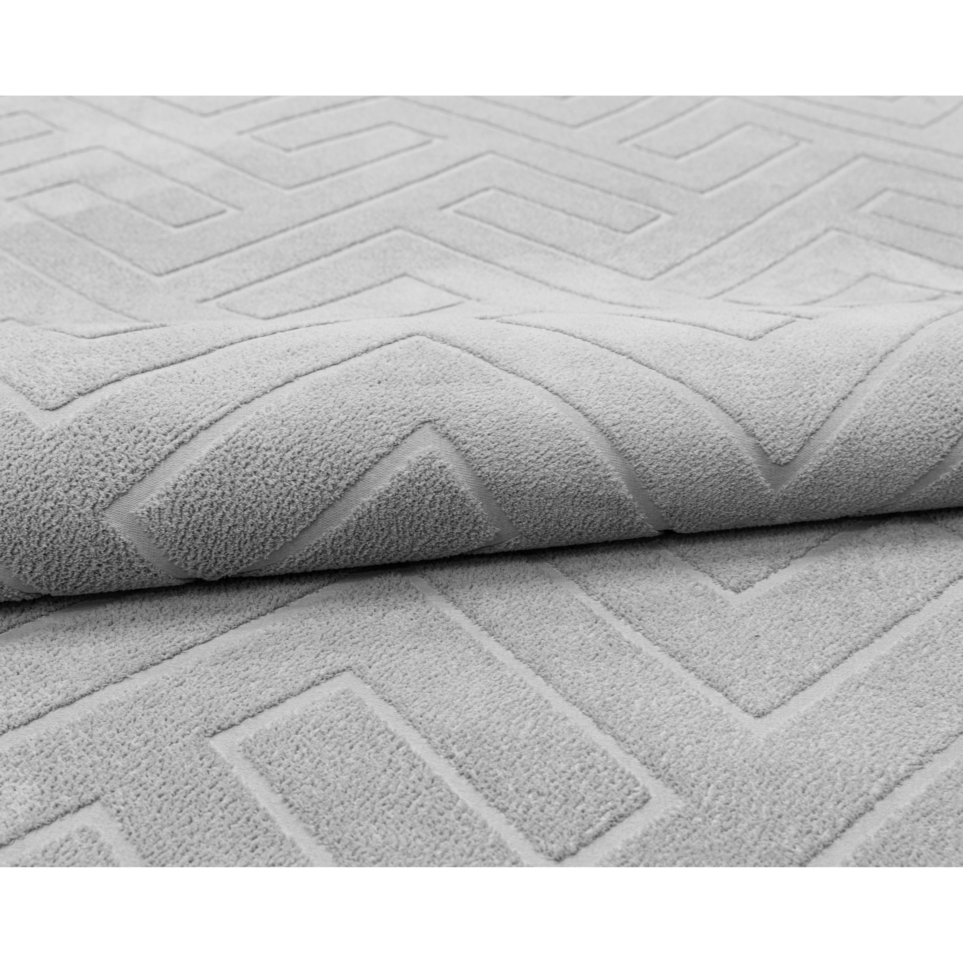 Elite Jacquard Carpet Geometric Pattern (Gray)