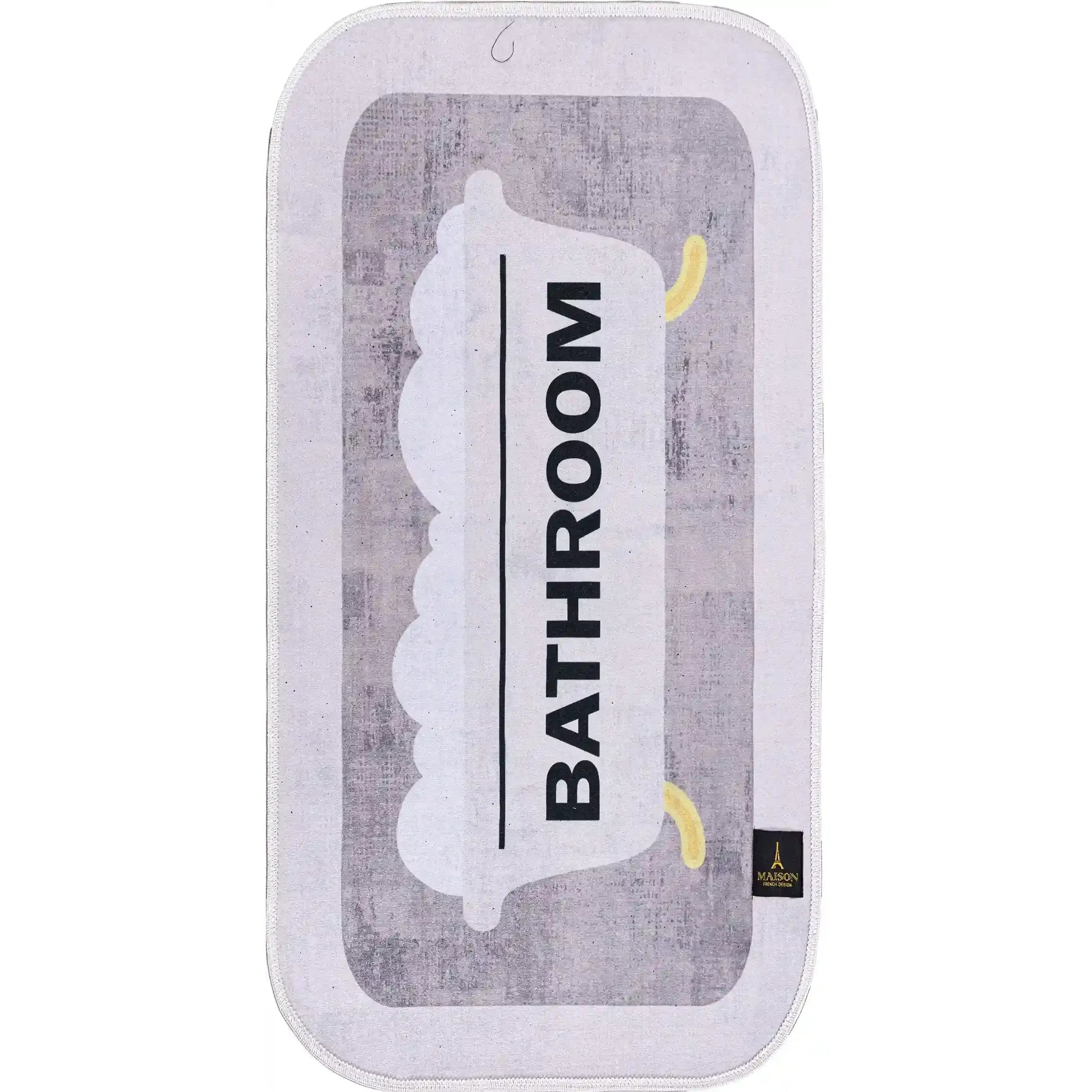 3d digital bathroom mat set