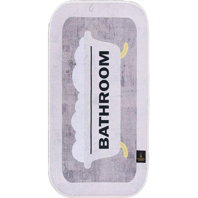 3d digital bathroom mat set