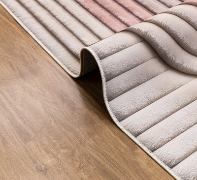 Soft Waves - (Chashmere) 7D Digital Carpet Printed