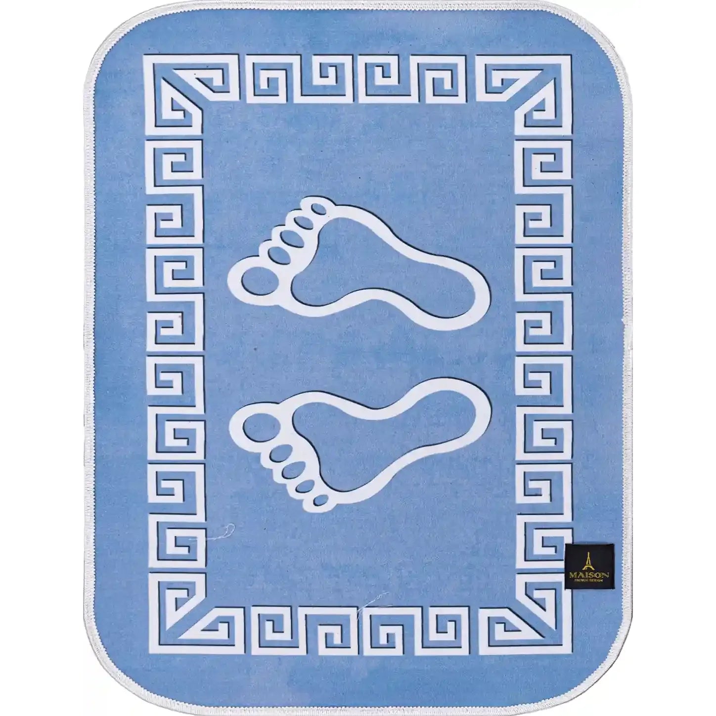 3d digital bathroom mat non