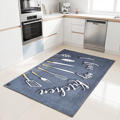 Cooking Zone Digital Kitchen Mat 3D Print