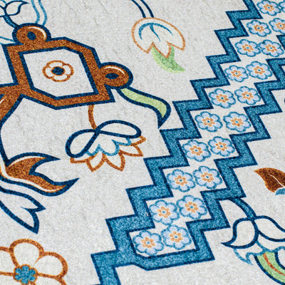 Elegant digital corridor carpet
