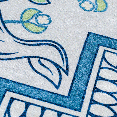 Elegant digital corridor carpet