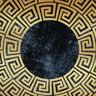circle meta mat 3d printed