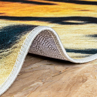 leopard mat digital carpet 3d