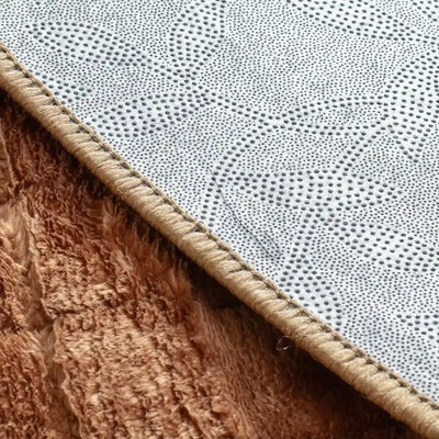 light brown velvet square