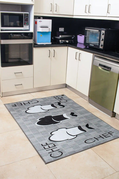 Chef Digital Kitchen Mat 3D Print