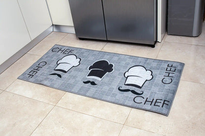 Chef Digital Kitchen Mat 3D Print