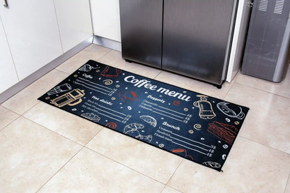 Coffee Corner Digital Kitchen Mat 3D
