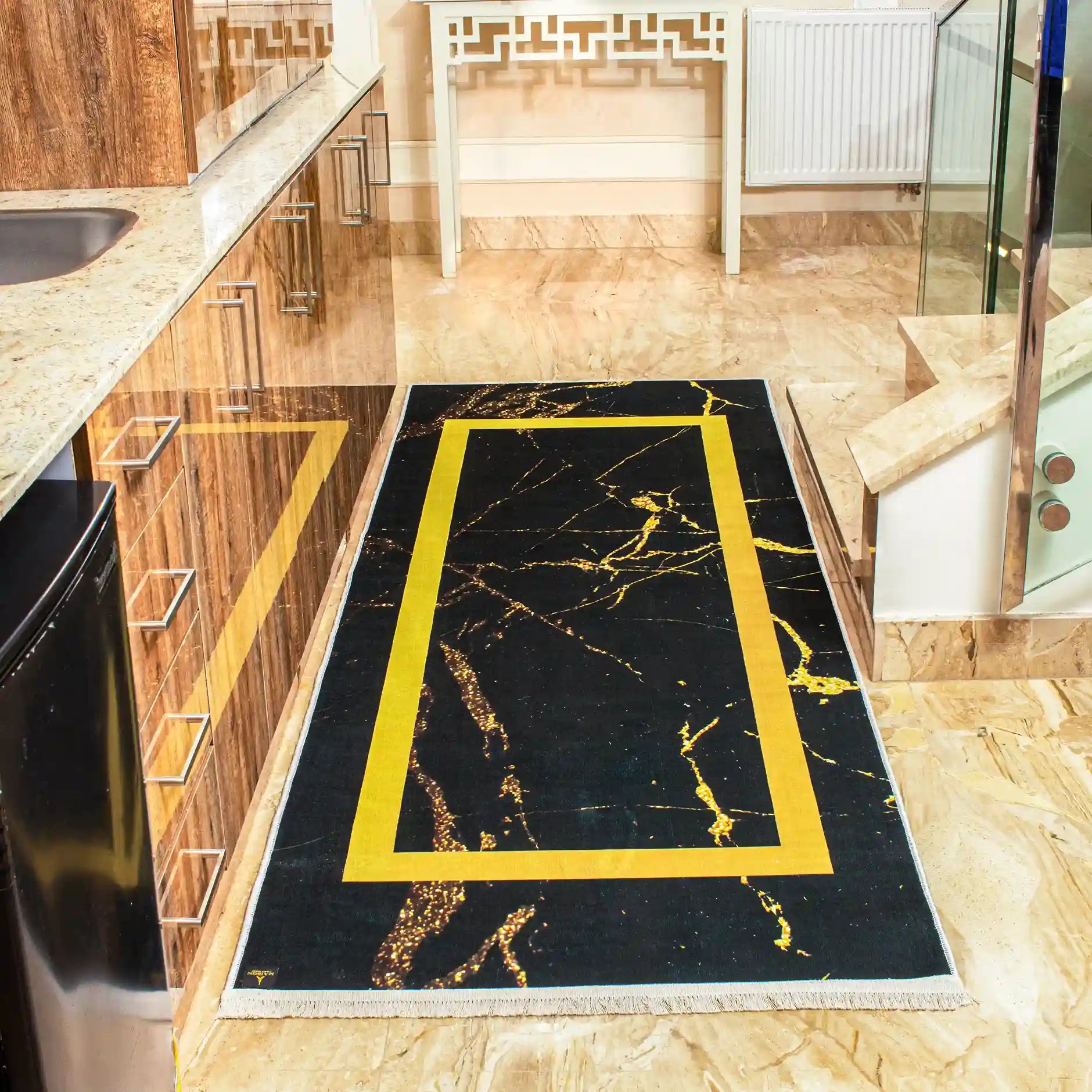 marble mat corridor carpet
