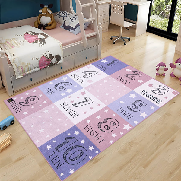 Counting Stars 3d kids carpet