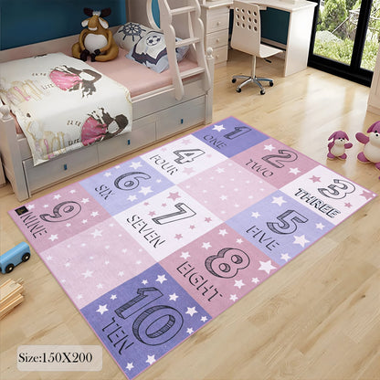 Counting Stars 3d kids carpet
