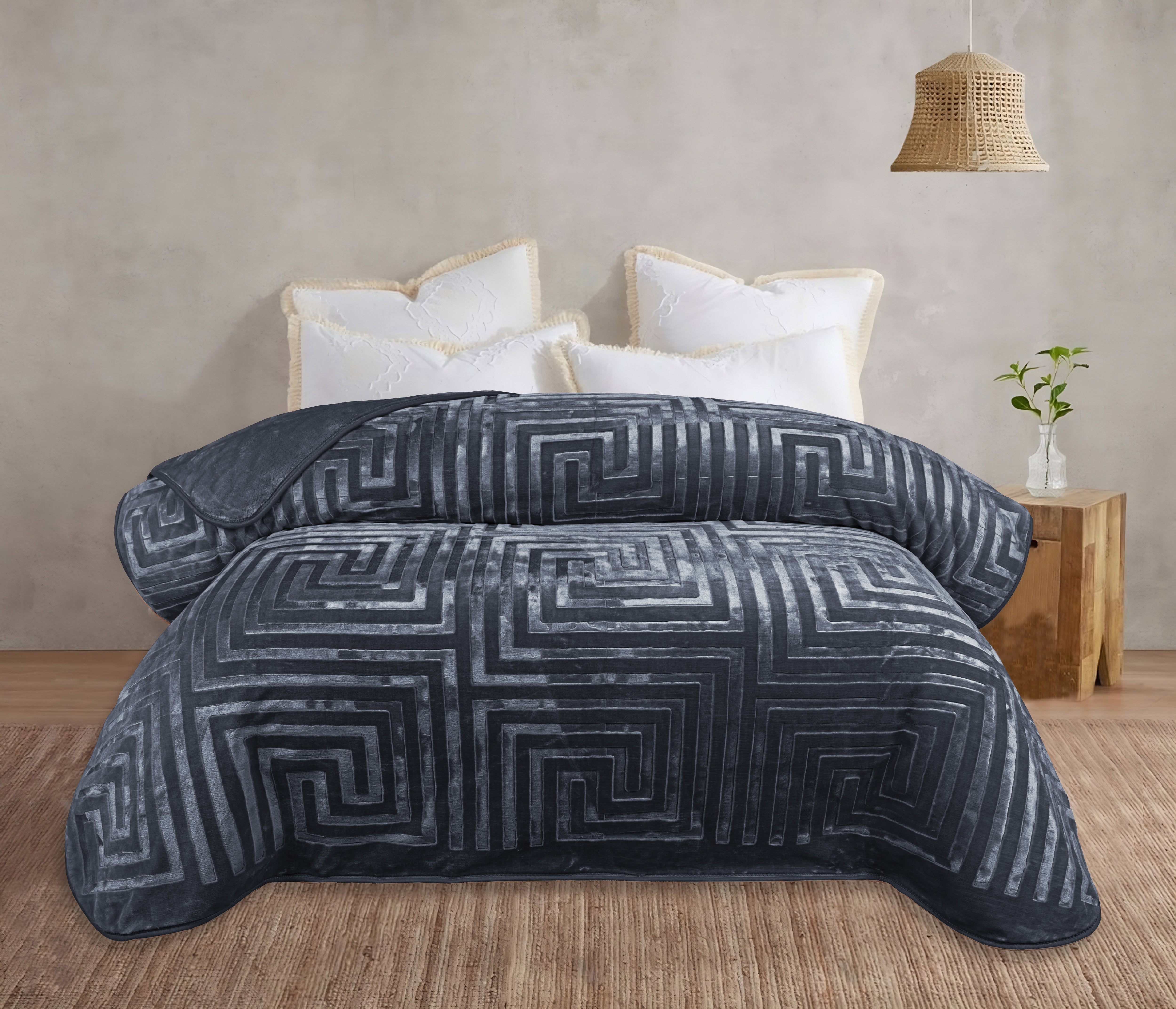 Stylish Embossed Blanket