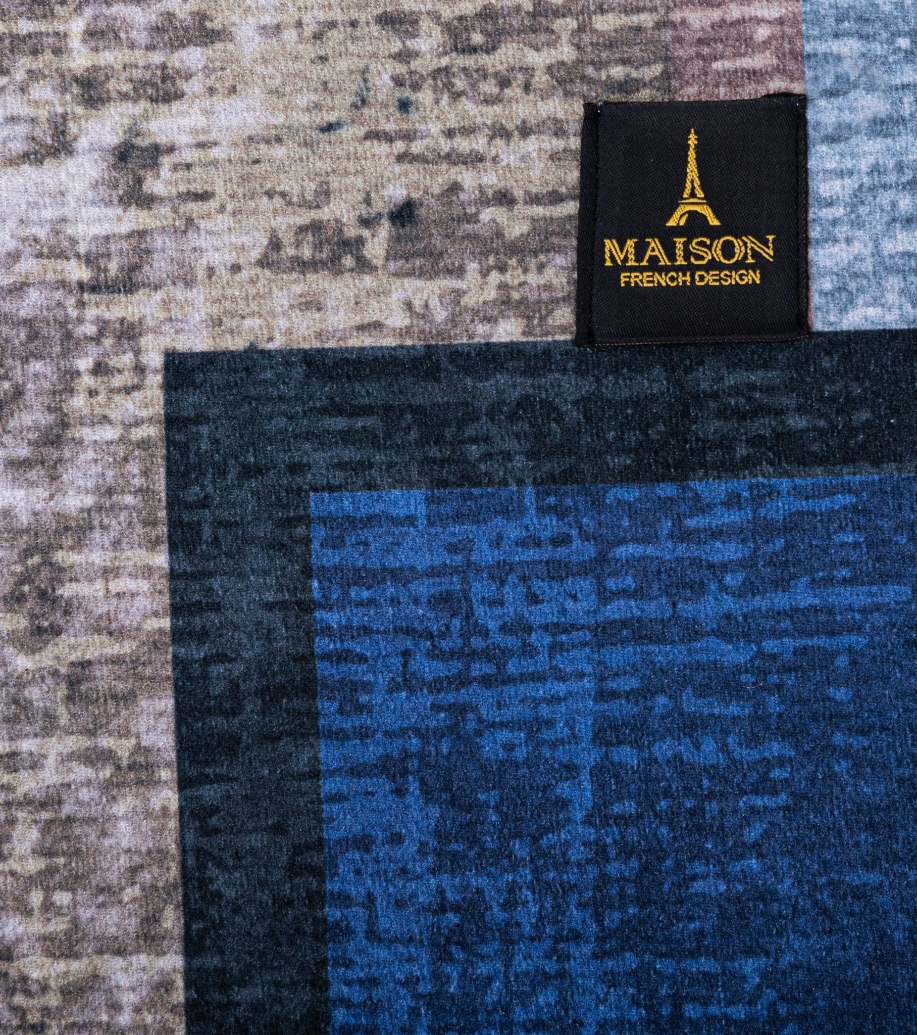 الانسجام الأزرق (150 سم × 200 سم)