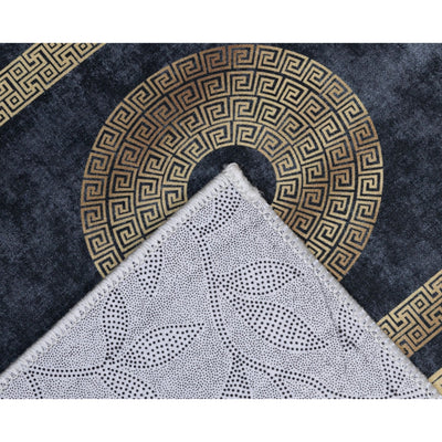 circle meta door mat