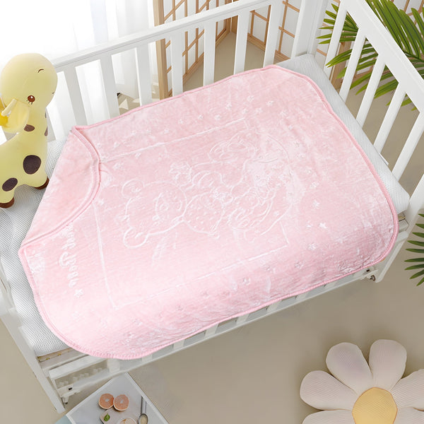 CozyNest Baby Blanket ( Pink) - La Maison