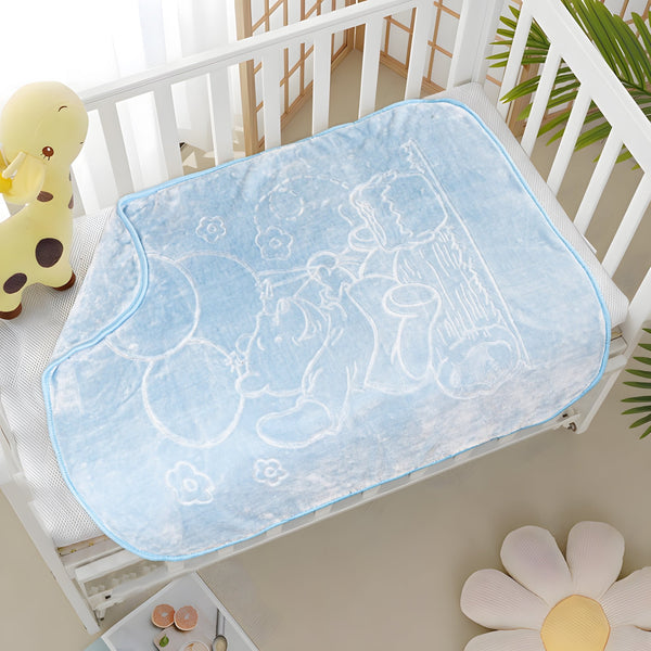 CozyNest Baby Blanket (Sky Blue) - La Maison