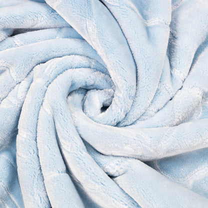 بطانية أطفال CozyNest (أزرق سماوي)