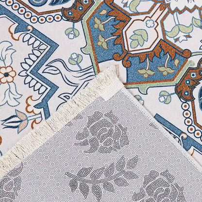 Elegant digital corridor carpet