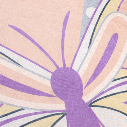 Butterflies and Flowers - Digital Baby Rug