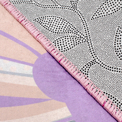 butterflies and flowers rug