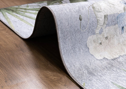 Jungle Animals - Digital Baby Rug