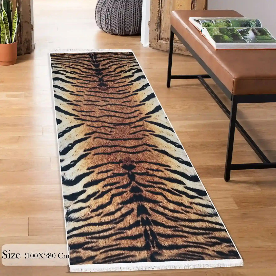 leopard Mat Digital corridor carpet - La Maison