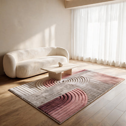 Soft Waves - (Chashmere) 7D Digital Carpet Printed