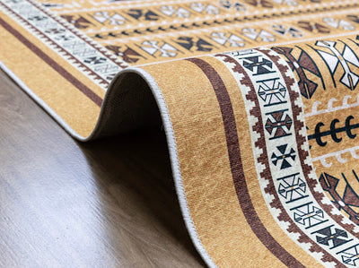 Classic Spirit (Yellow) digital corridor carpet