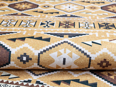 Classic Spirit (Yellow) digital corridor carpet