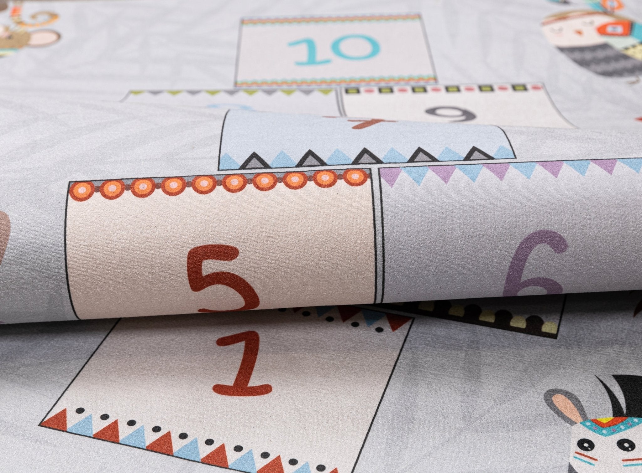 Numbers Journey Rug Kids Digital Carpet