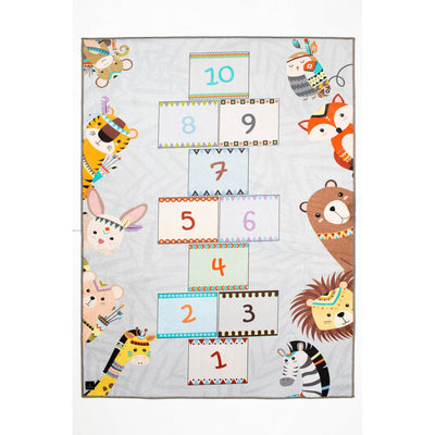 numbers journey rug soft