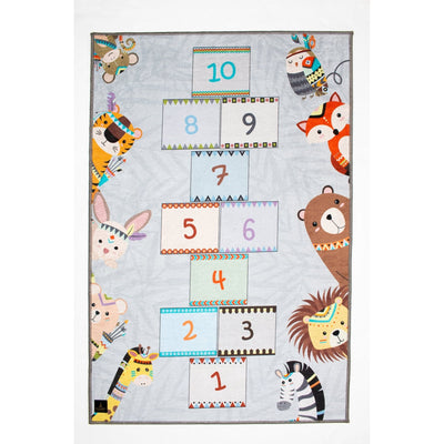 numbers journey rug soft