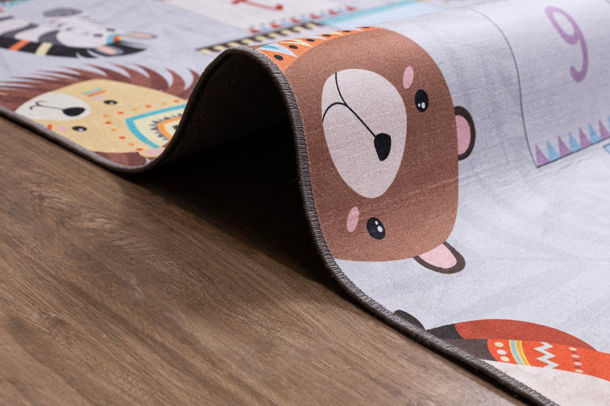 Numbers Journey Rug Kids Digital Carpet