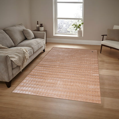 square velvet light brown  carpet