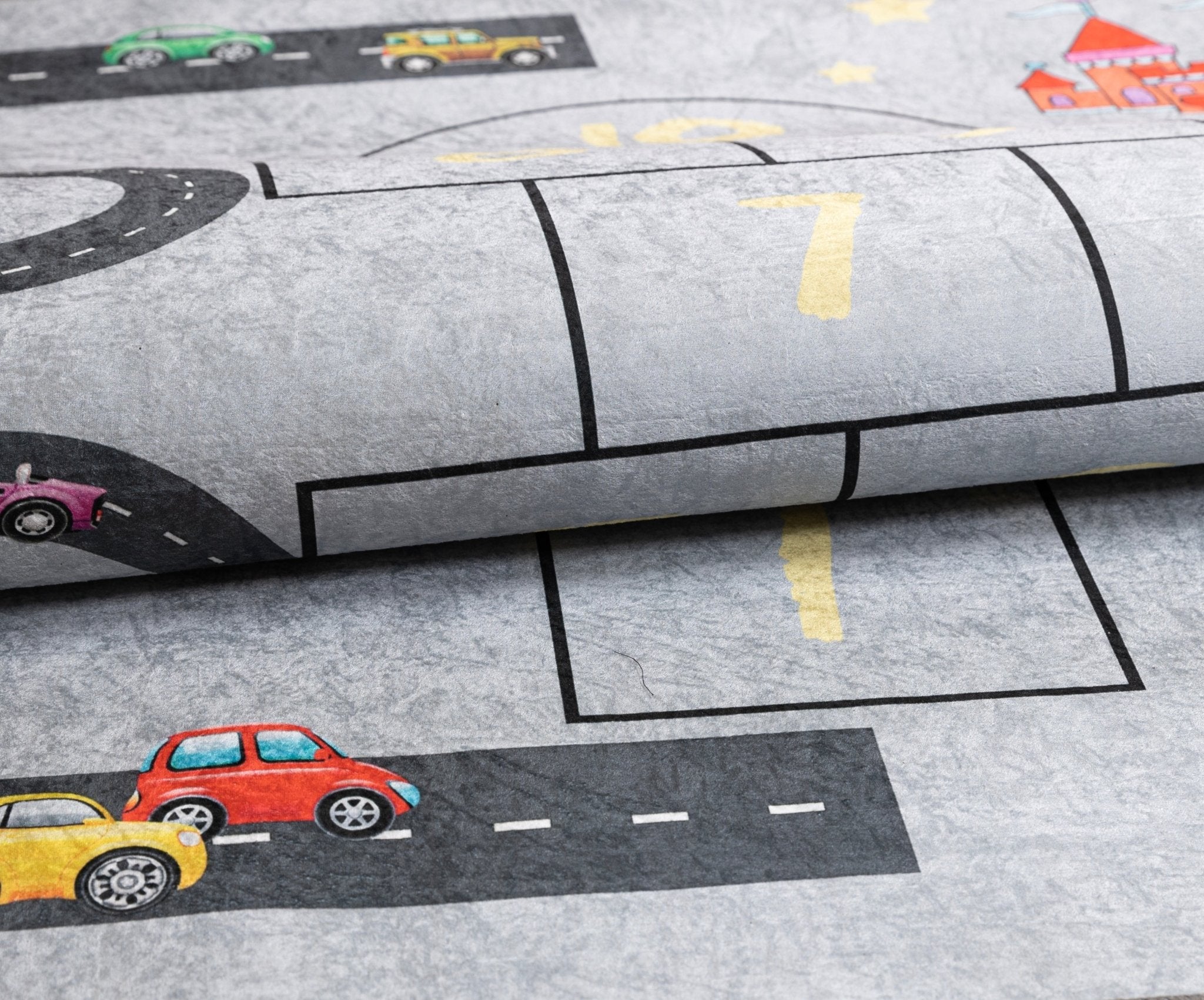 Numbers Road Kids Digital Carpet